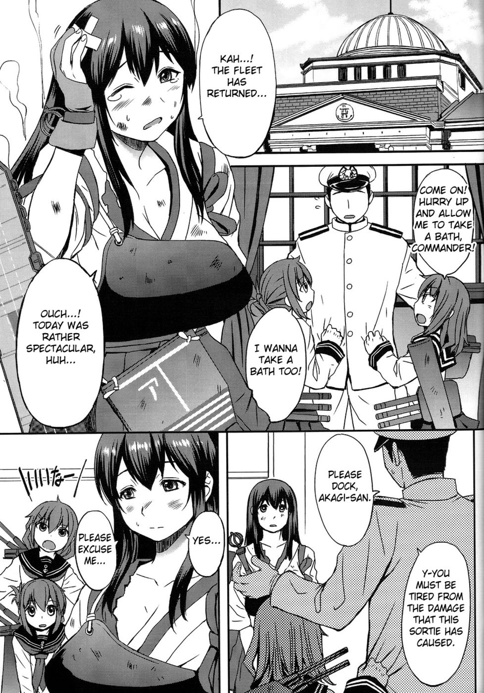 Hentai Manga Comic-Melting Akagi-Read-2